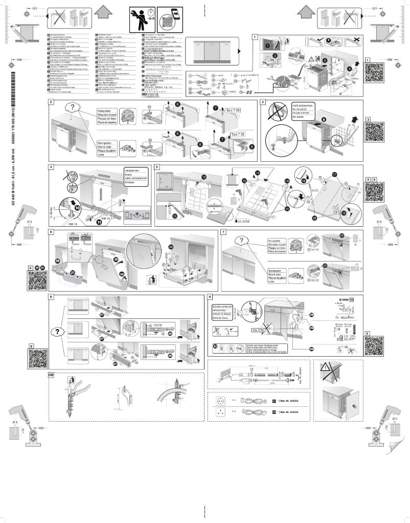 Page 1 de la notice Manuel utilisateur Neff S513K60X1E