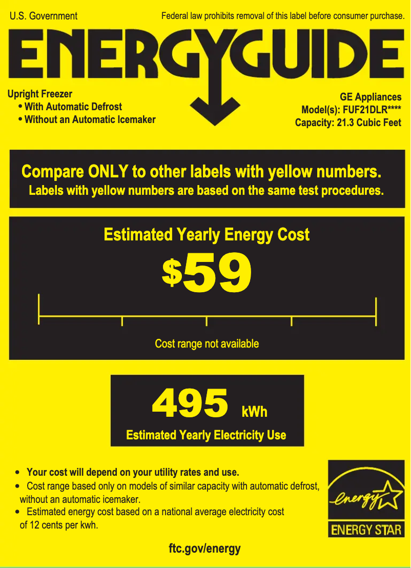 Image de la première page du manuel de l'appareil FUF21DLRWW