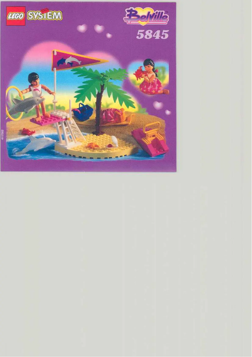 Page n°1 - Manuel utilisateur Lego Belville 5845