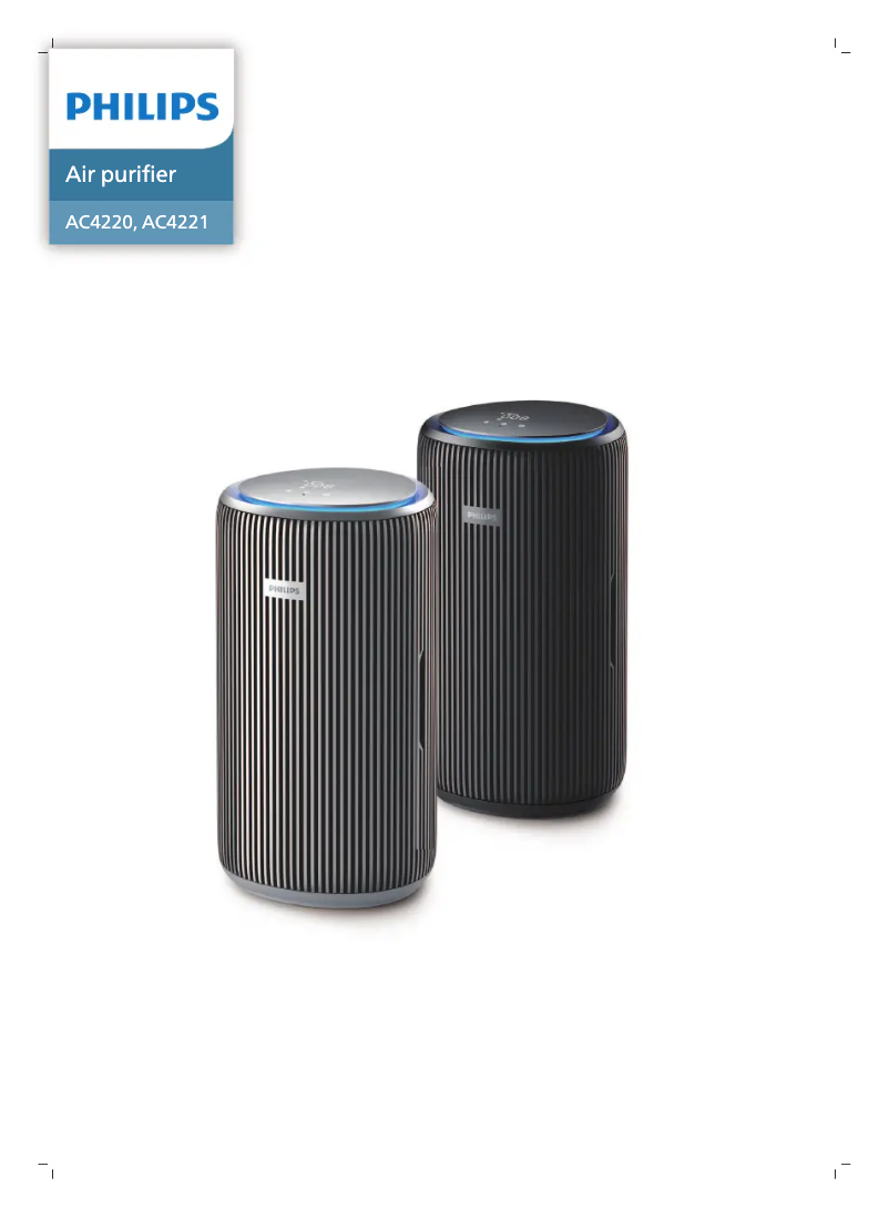 Page 1 de la notice Manuel utilisateur Philips AC4220