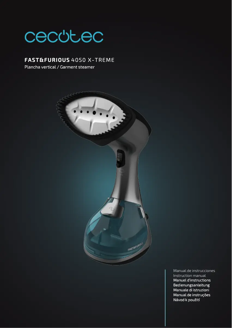 Página 1 del manual Manual de usuario Cecotec Fast&Furious 4050 X-Treme