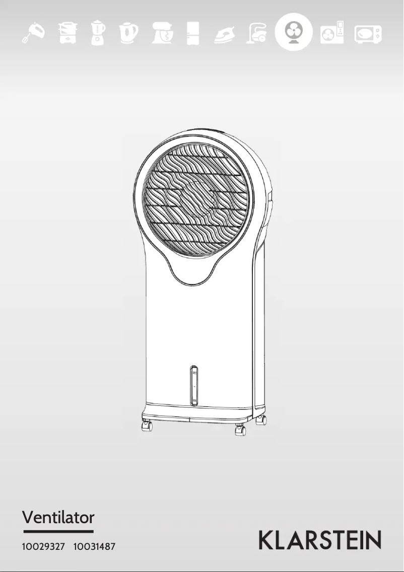 Page 1 de la notice Manuel utilisateur Klarstein 10029327