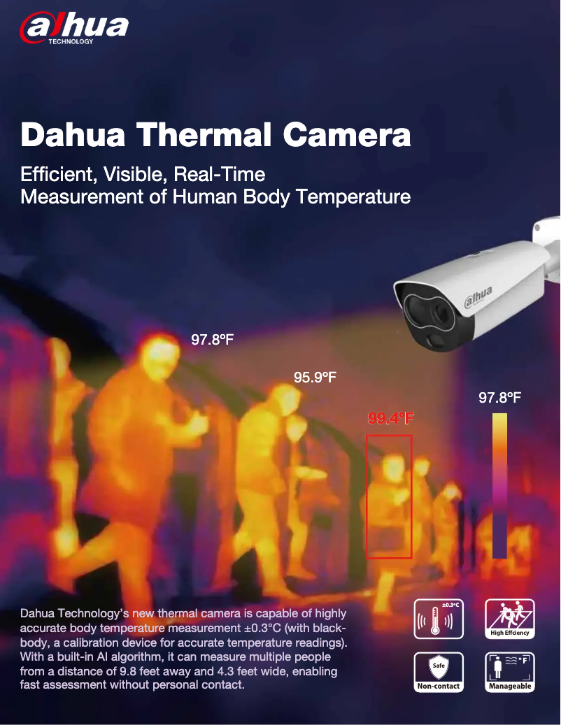 Page n°1 - Manuel utilisateur Dahua Technology Thermal Camera