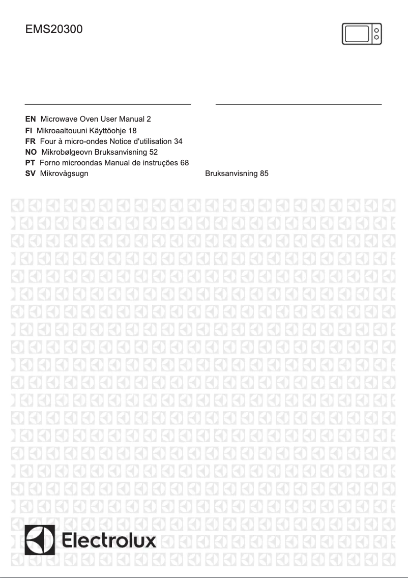 Página 1 del manual Manual de usuario Electrolux EMS20300OX