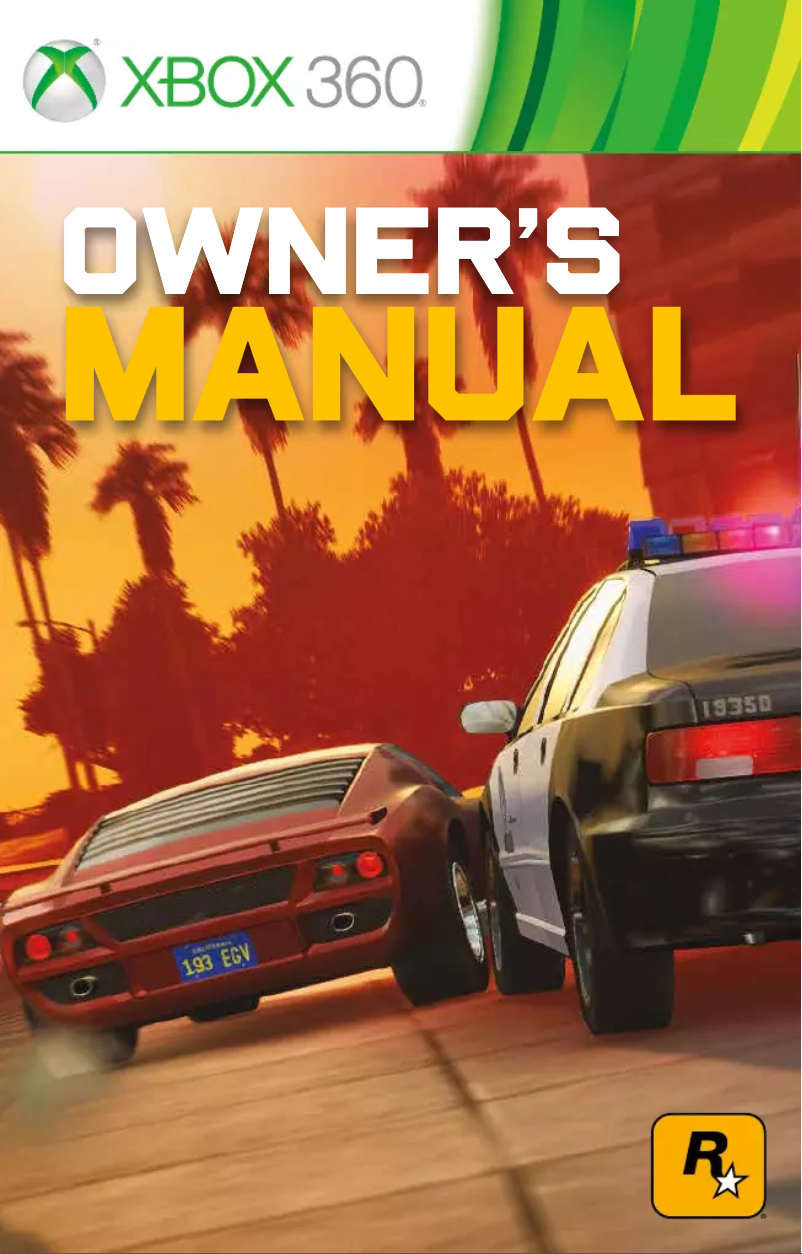 Image de la première page du manuel de l'appareil Midnight Club Los Angeles - Complete Edition (Xbox 360)