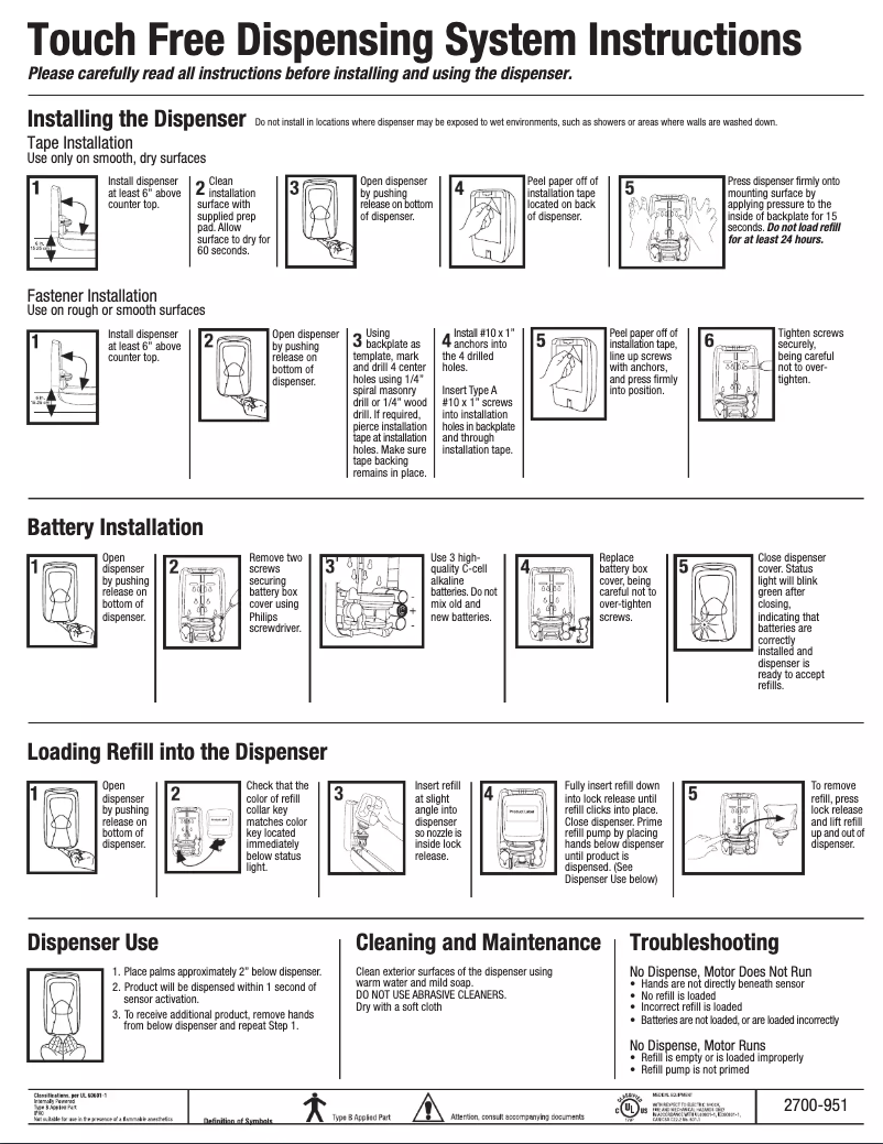 Page n°1 - Manuel utilisateur Micrell TFX