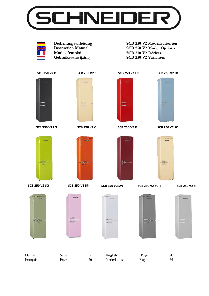 Page 1 de la notice Mode d'emploi Schneider SCCB250VB