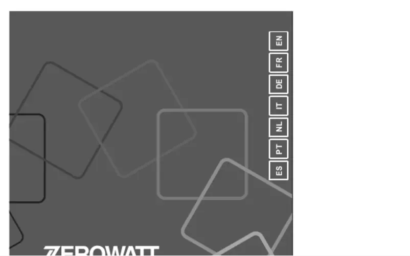 Image de la première page du manuel de l'appareil ETD C8LG