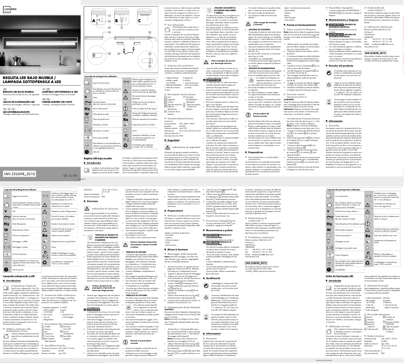 Image de la première page du manuel de l'appareil IAN 352698