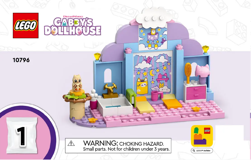 Page n°1 - Manuel utilisateur Lego Gabby's Dollhouse 10796
