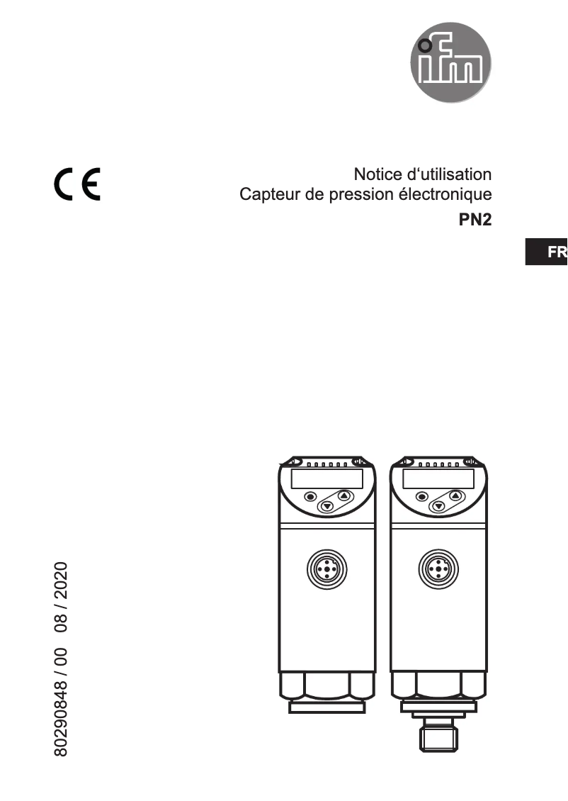 Page n°1 - Manuel utilisateur IFM PN2597