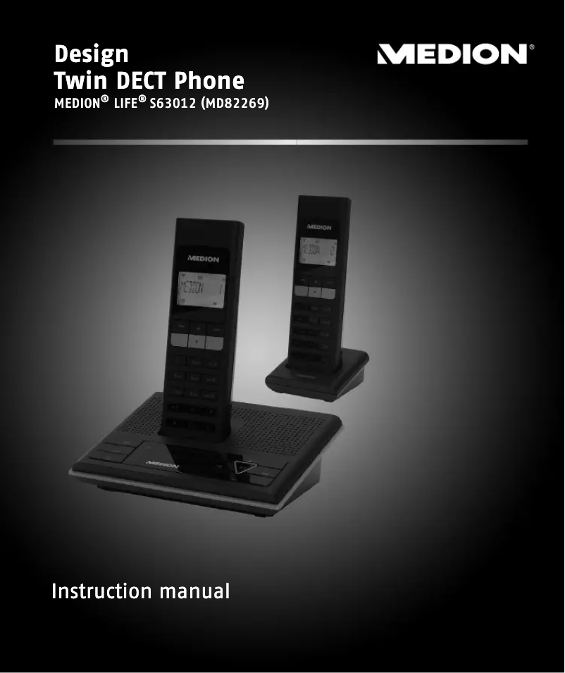 Imagen de la primera página del manual del dispositivo LIFE S63012 (MD 82269)