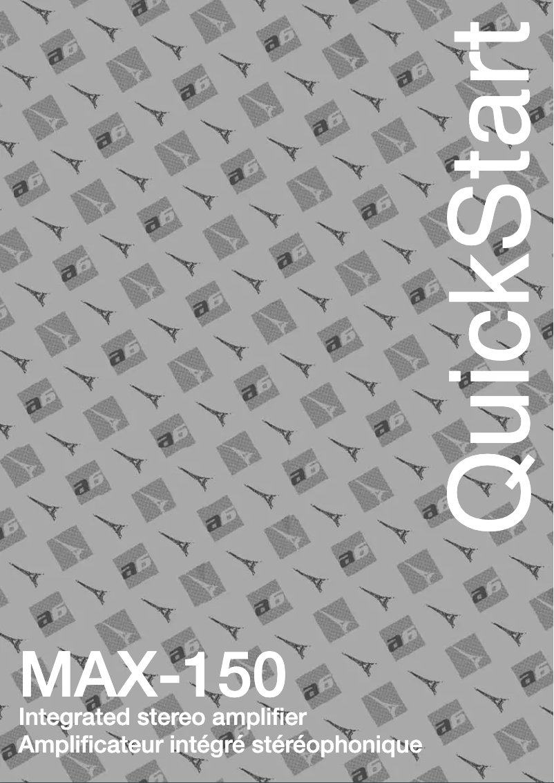 Image de la première page du manuel de l'appareil MAX 150