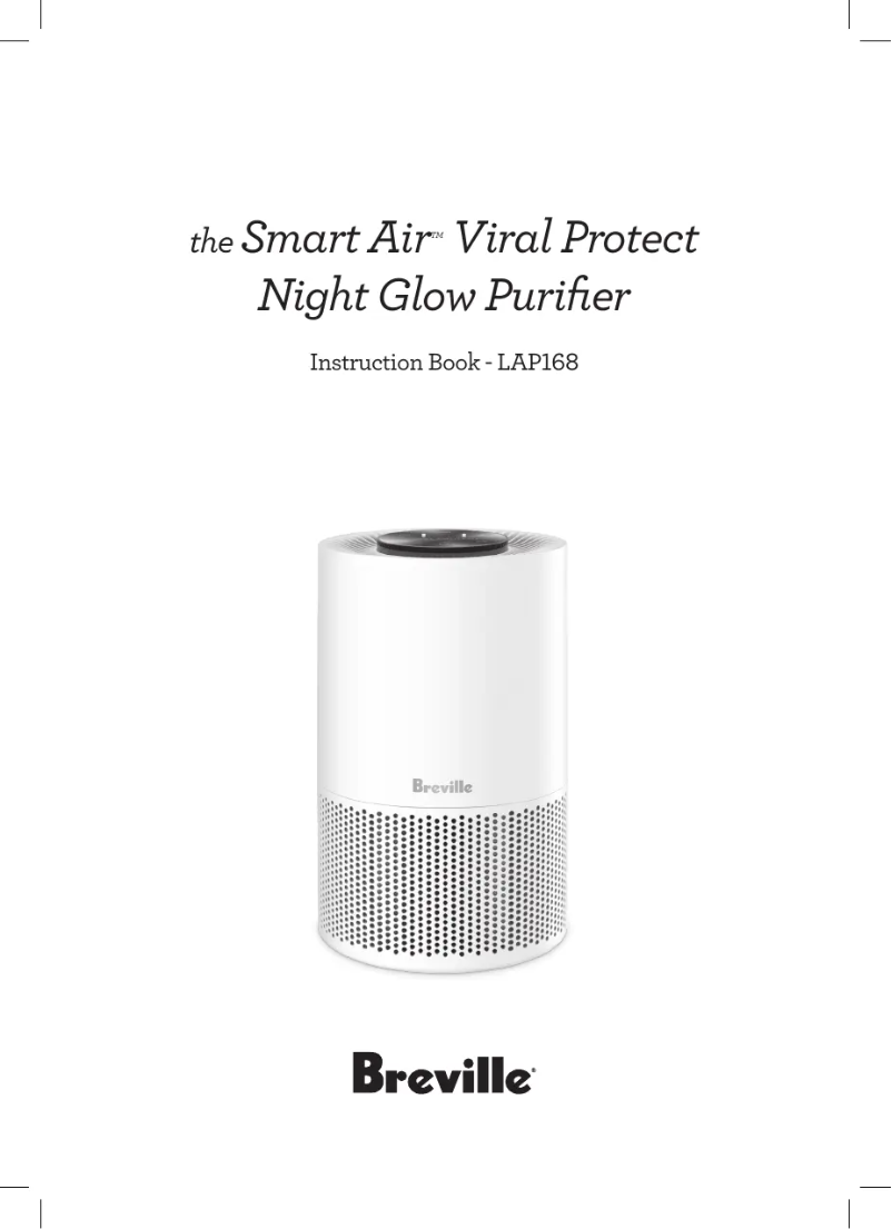 Página 1 del manual Manual de usuario Breville the Smart Air LAP168