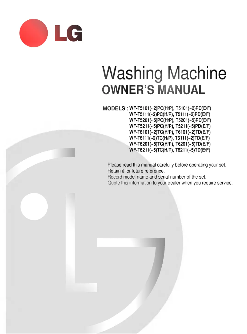 Imagen de la primera página del manual del dispositivo WF-T6102TP