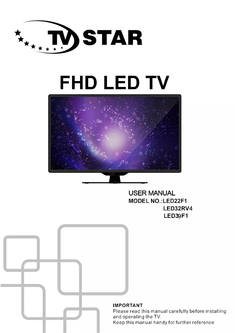 Page n°1 - Manuel utilisateur TV Star LED19RV2