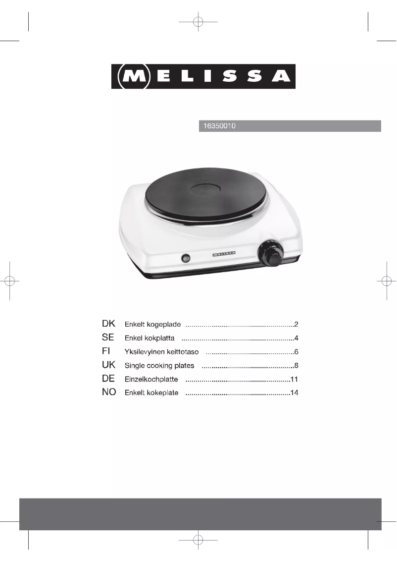 Imagen de la primera página del manual del dispositivo 16350010