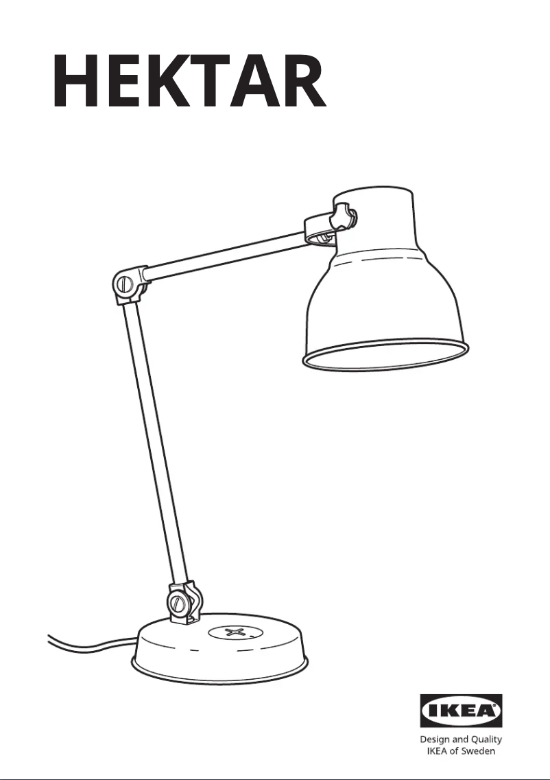 Image de la première page du manuel de l'appareil HEKTAR 905.365.68