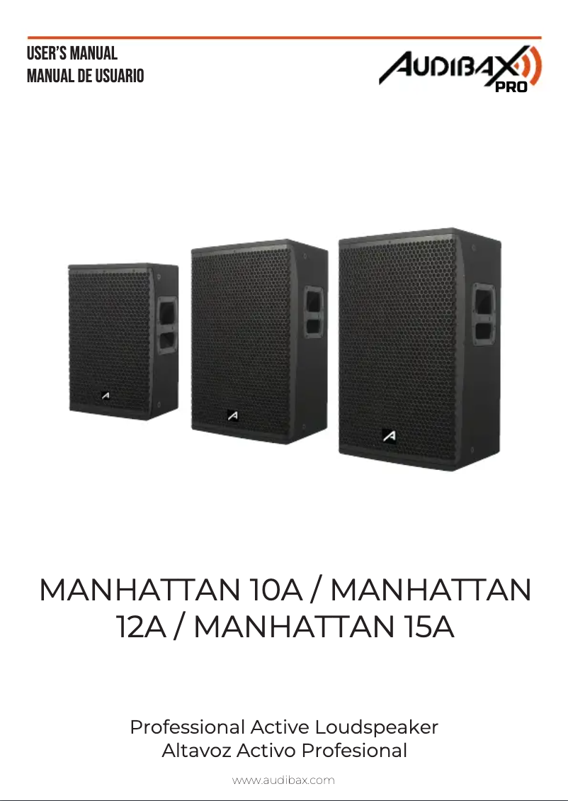 Page n°1 - Manuel utilisateur Audibax Manhattan 10A