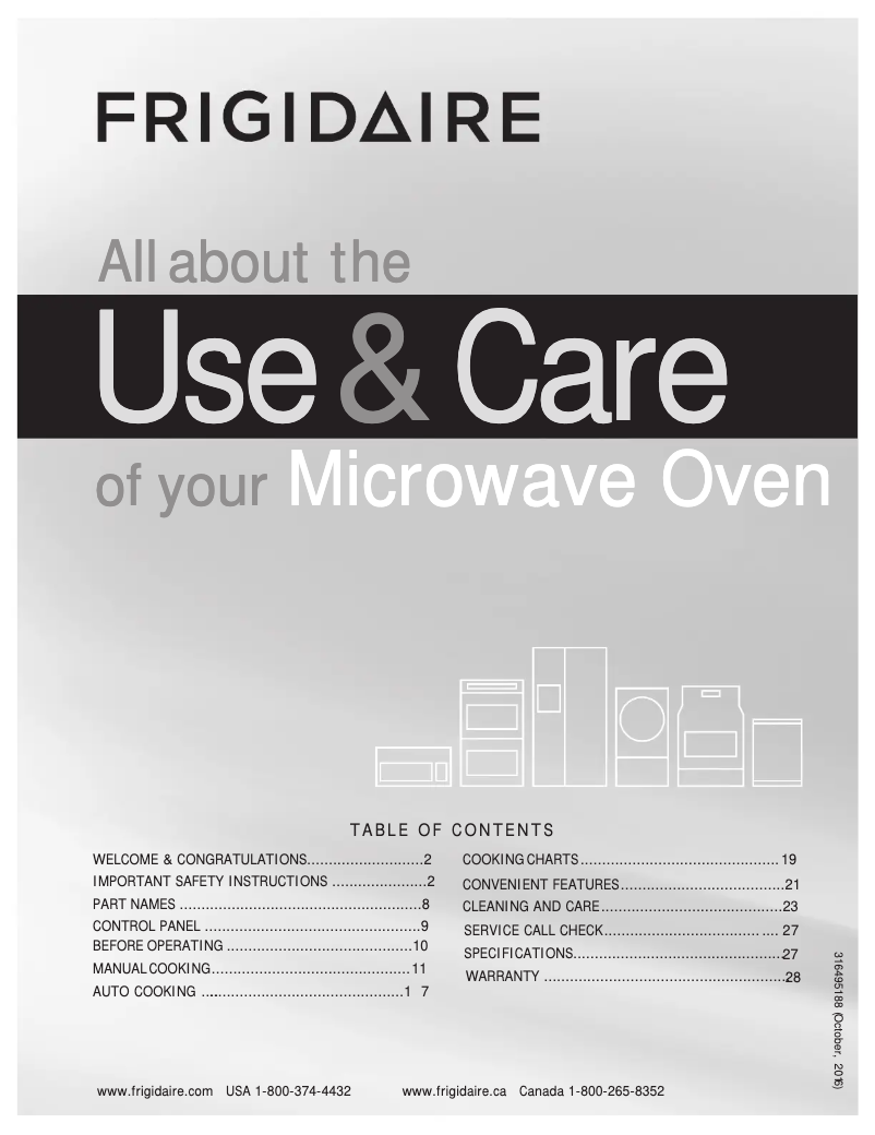 Image de la première page du manuel de l'appareil FFMV1645TD