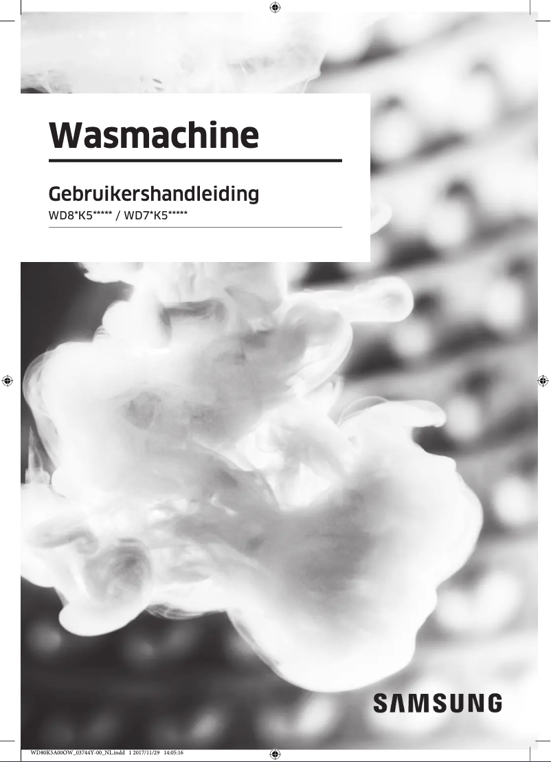 Page n°1 - Manuel utilisateur Samsung WD70K5B00OW AddWash