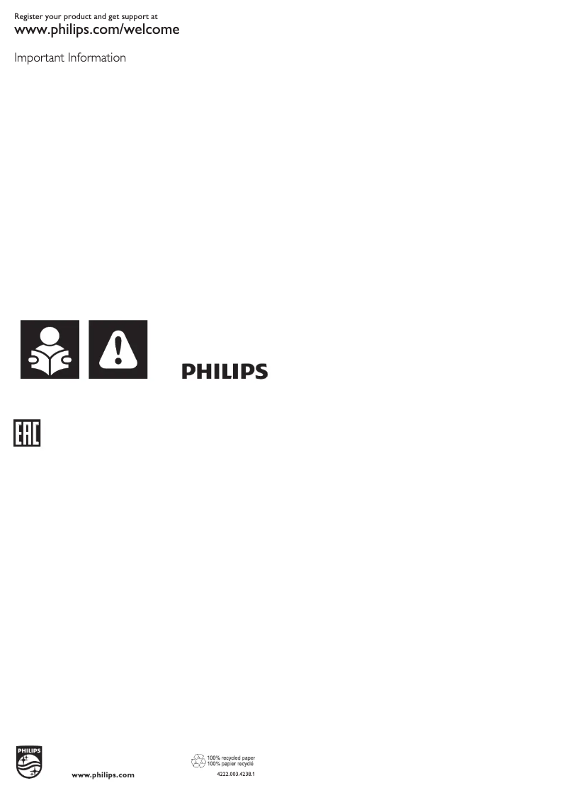 Page 1 de la notice Manuel utilisateur Philips PowerPro Active FC8672