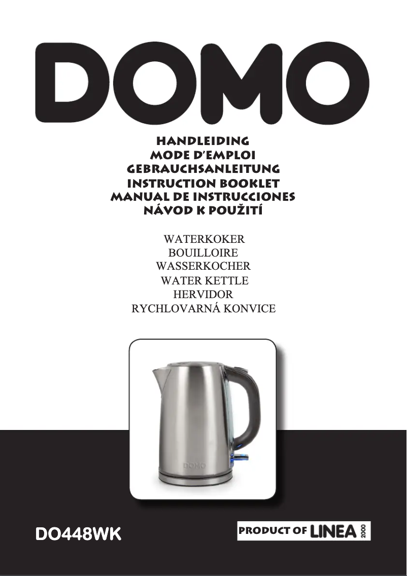Image de la première page du manuel de l'appareil DO448WK