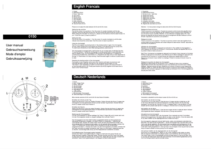 Page 1 de la notice Manuel utilisateur Davis 0150