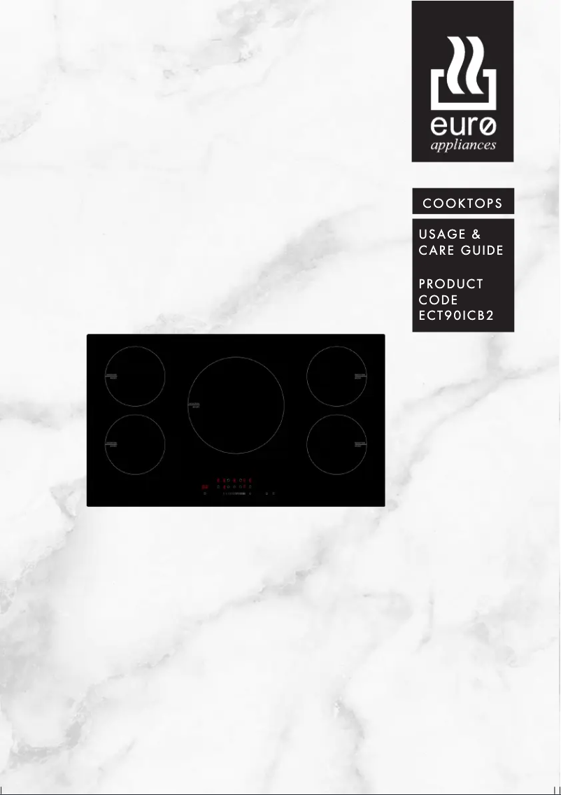 Page n°1 - Manuel utilisateur Euro Appliances ECT90ICB2
