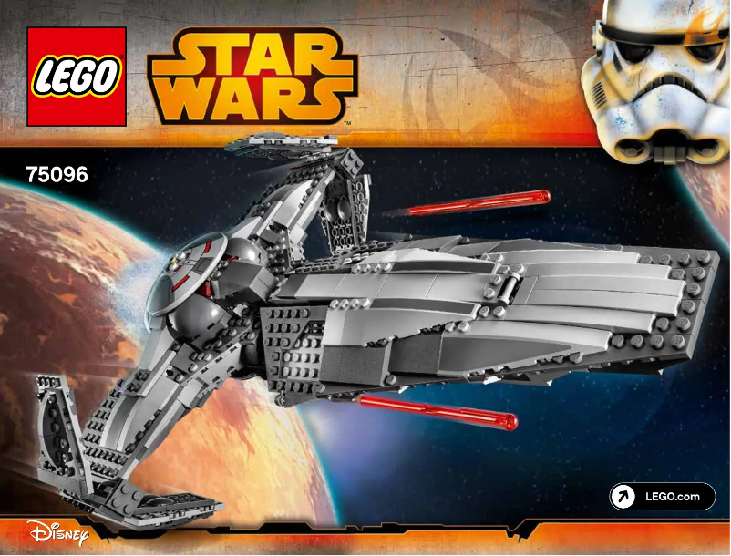 Page n°1 - Manuel utilisateur Lego Star Wars 75096