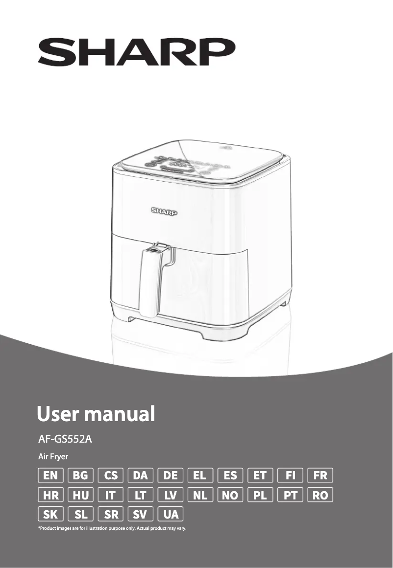 Page n°1 - Manuel utilisateur Sharp AF-GS552A