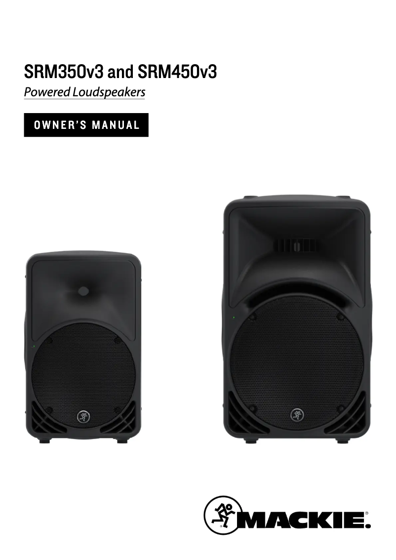 Page n°1 - Manuel utilisateur Mackie SRM450