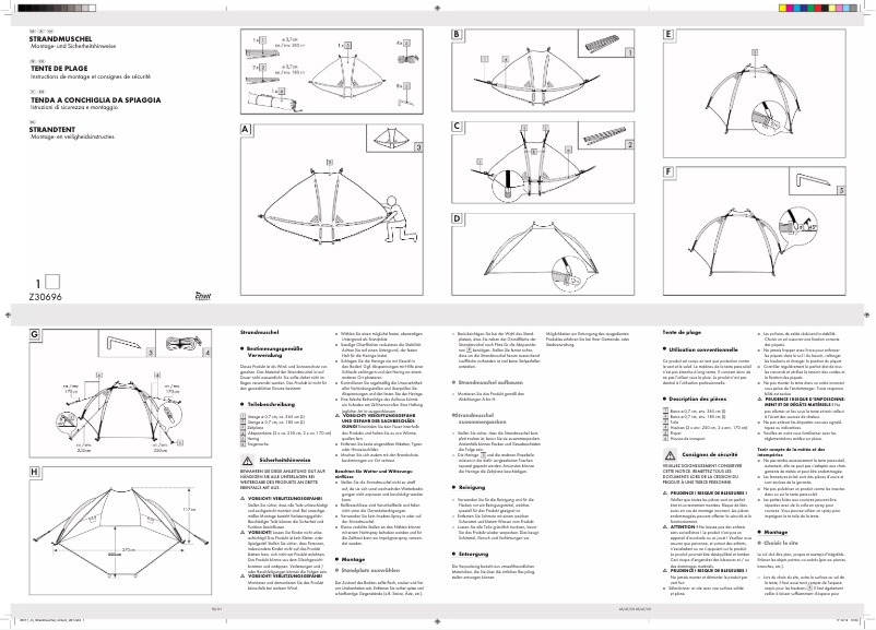 Page n°1 - Manuel utilisateur Crivit IAN 86111