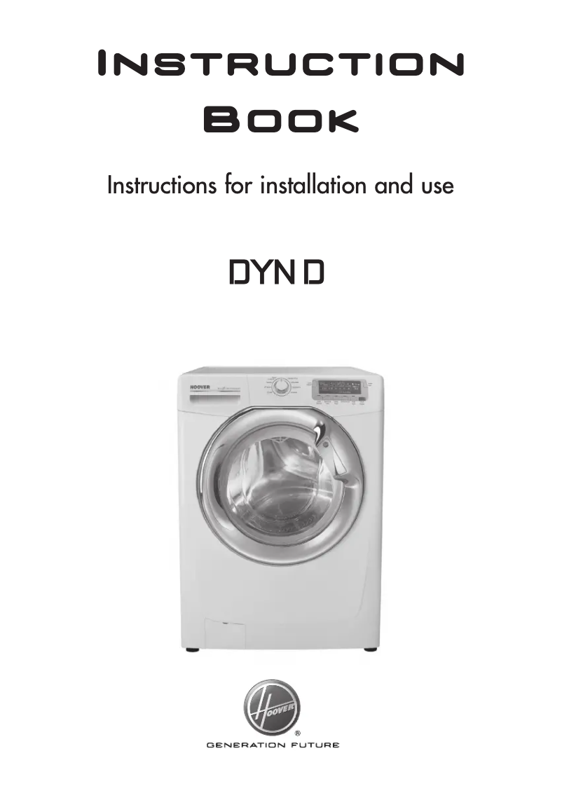 Image de la première page du manuel de l'appareil DYN 10154D3X/1-8