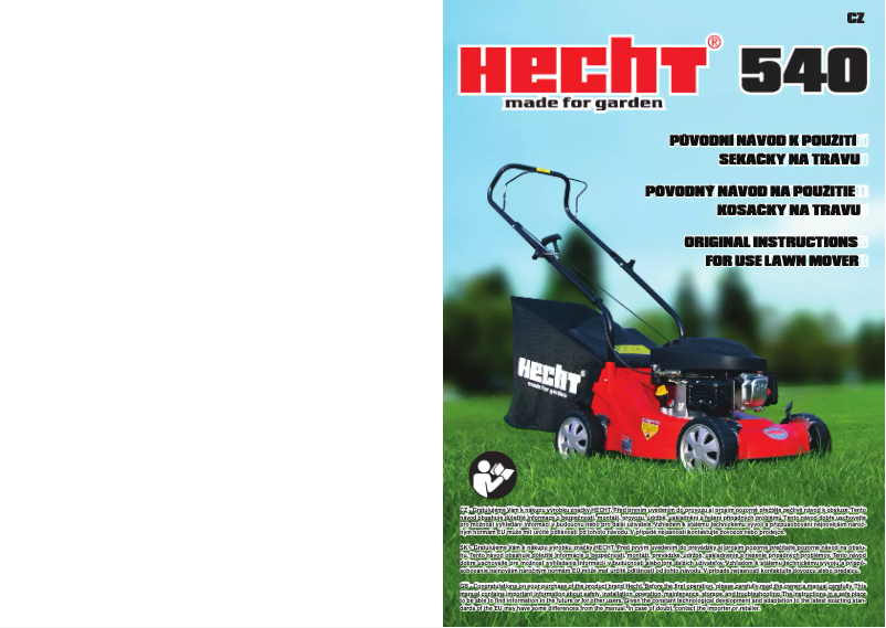 Page 1 de la notice Manuel utilisateur Hecht 540
