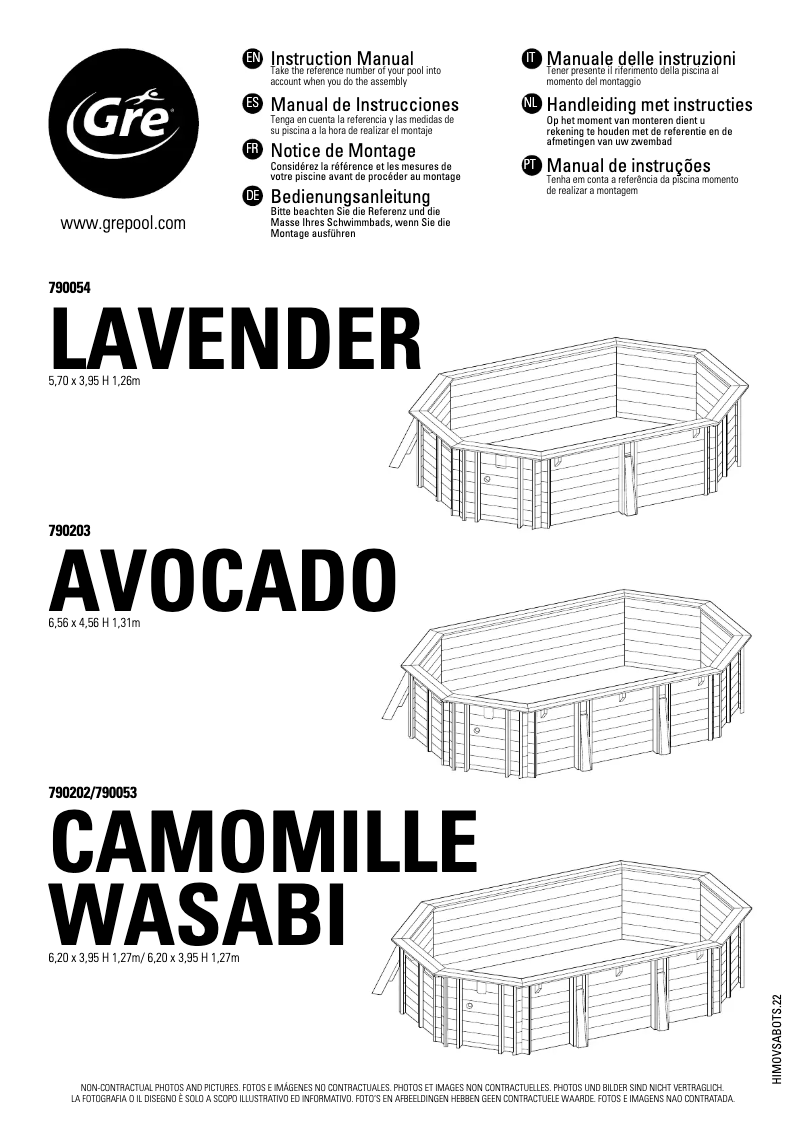 Image de la première page du manuel de l'appareil 790203