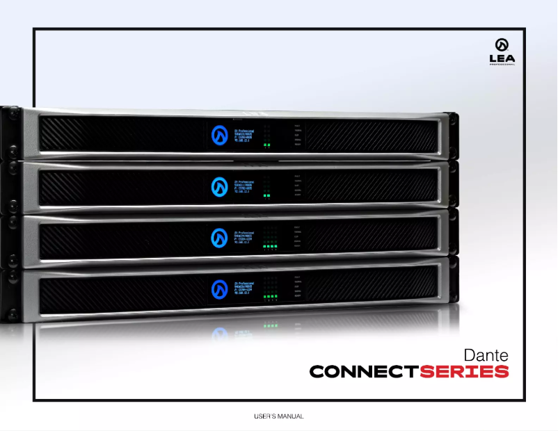 Page n°1 - Manuel utilisateur LEA Connect 84D