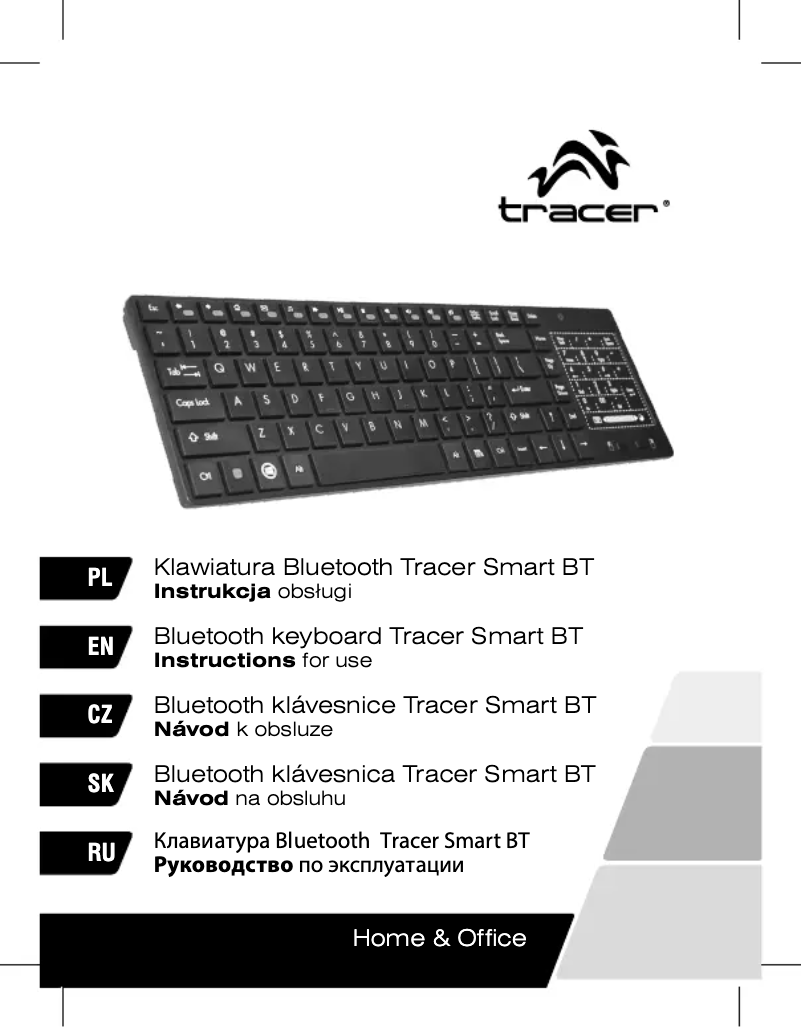 Page n°1 - Manuel utilisateur Tracer Smart BT