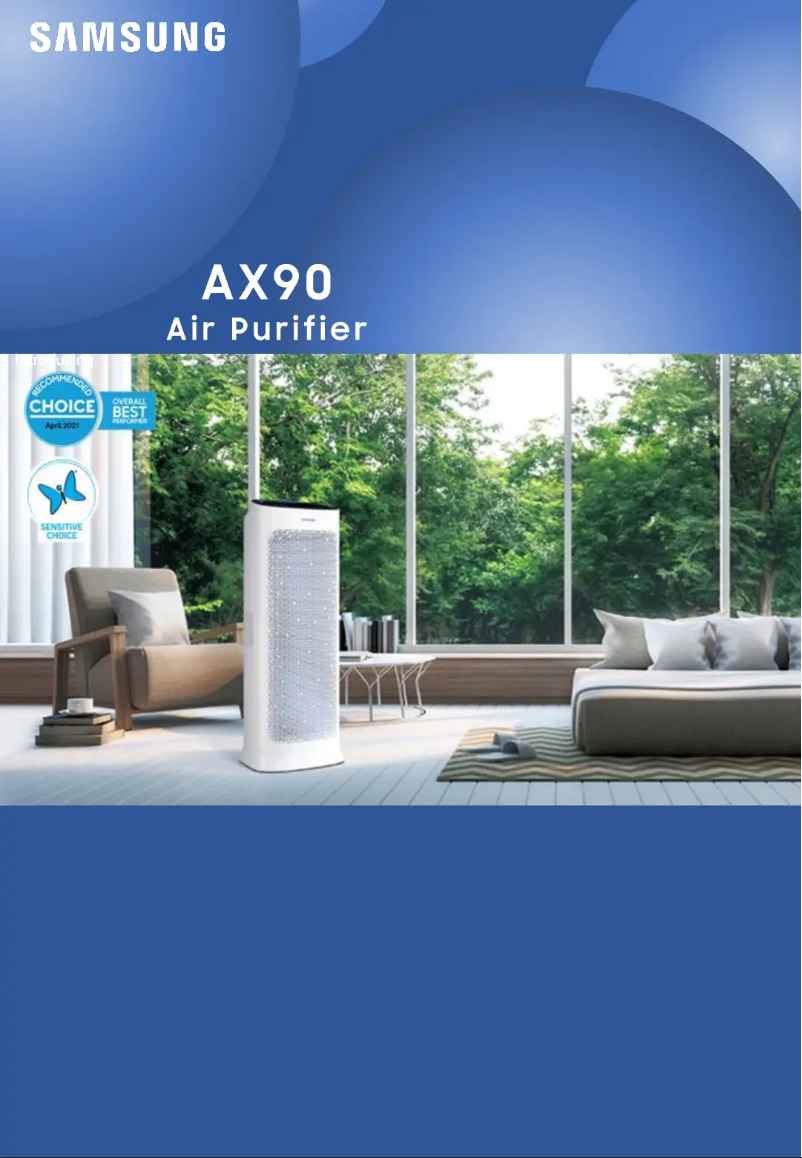 Image de la première page du manuel de l'appareil AX90T7080