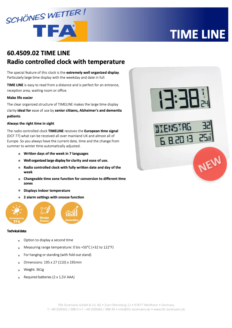 Imagen de la primera página del manual del dispositivo 60.4509.02