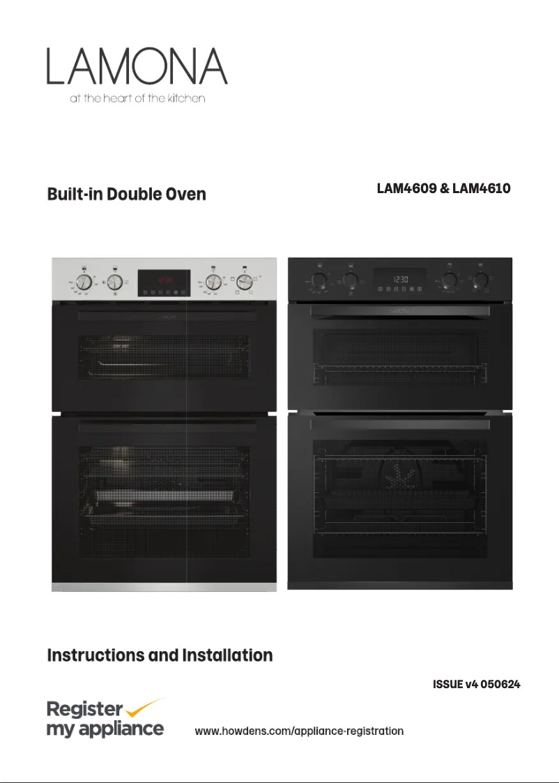 Image de la première page du manuel de l'appareil LAM4610