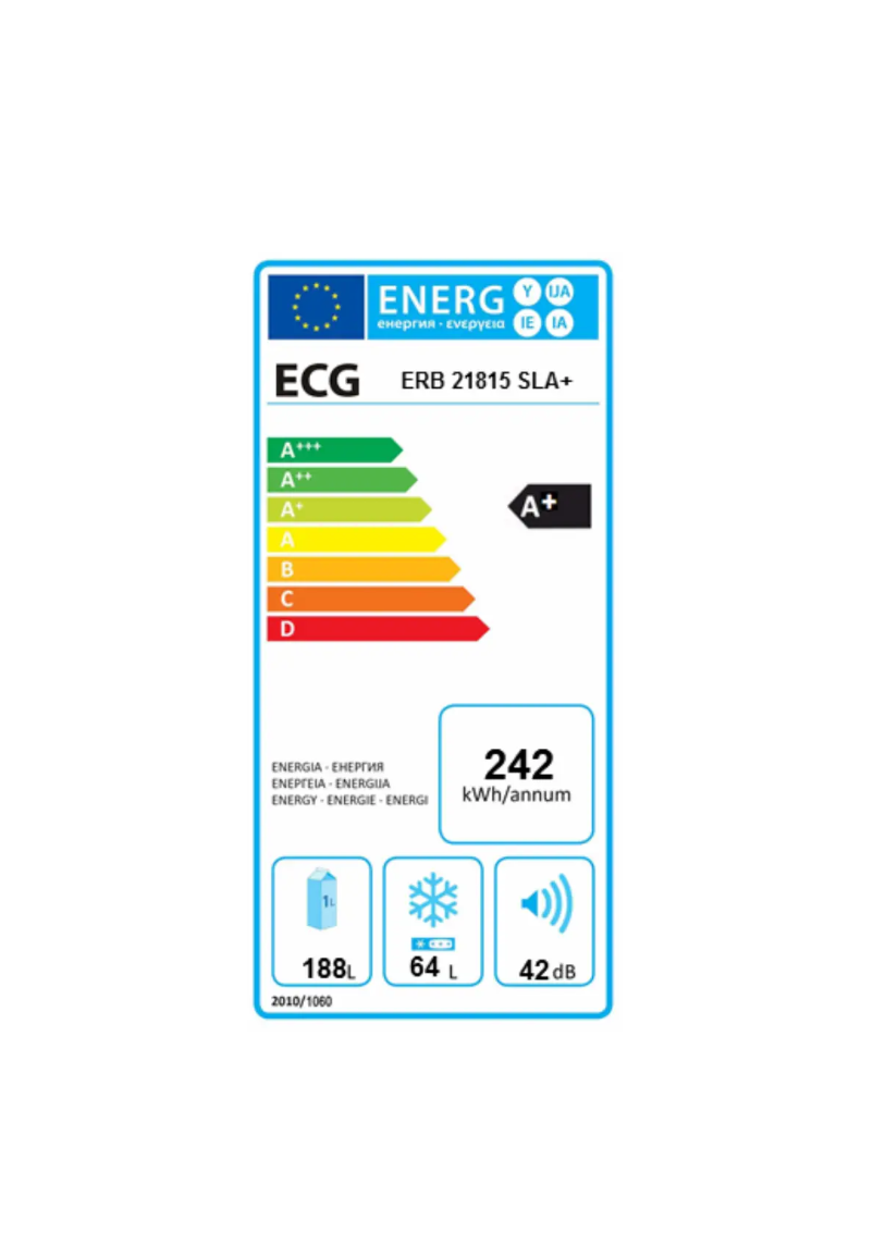 Page n°1 - Manuel utilisateur ECG ERB 21815 SLA +