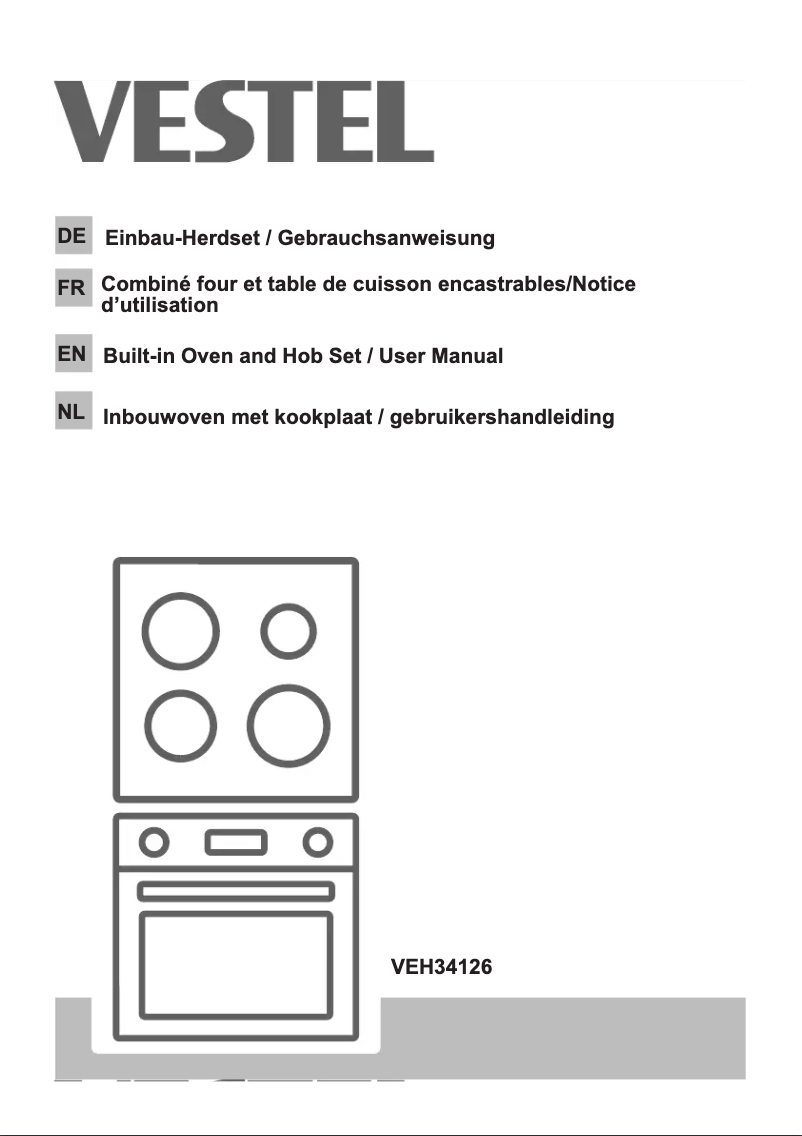 Image de la première page du manuel de l'appareil VEH34126