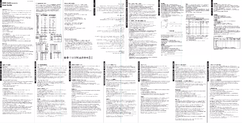 Page n°1 - Manuel utilisateur Cooler Master MWE Gold 650 Full Modular