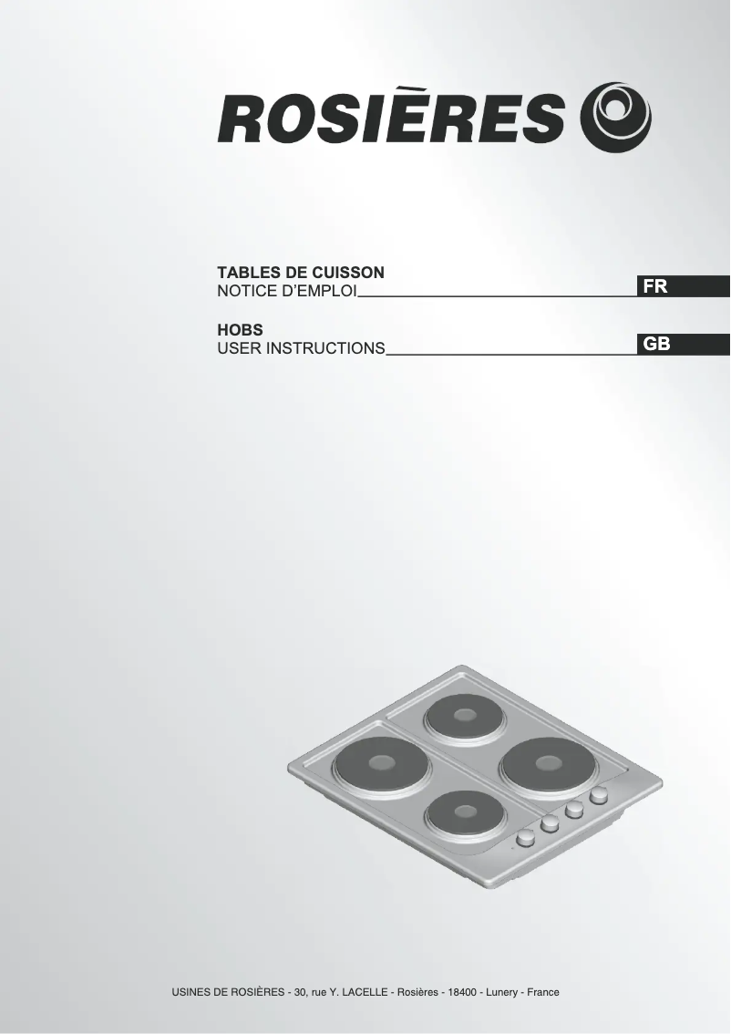 Image de la première page du manuel de l'appareil RTL 604 IN