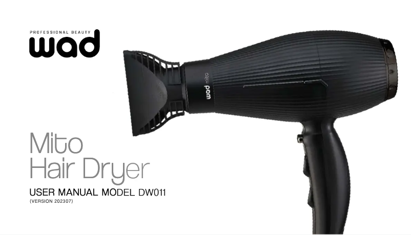 Page n°1 - Manuel utilisateur WAD Mito