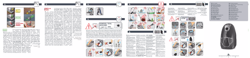 Página 1 del manual Manual de usuario Rowenta Silence Force Allergy Plus RO6881
