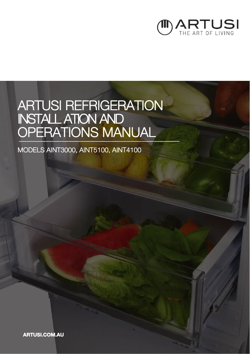 Image de la première page du manuel de l'appareil AINT5100