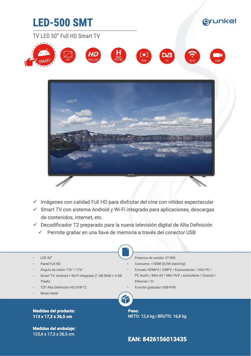 Image de la première page du manuel de l'appareil LED-500 SMT