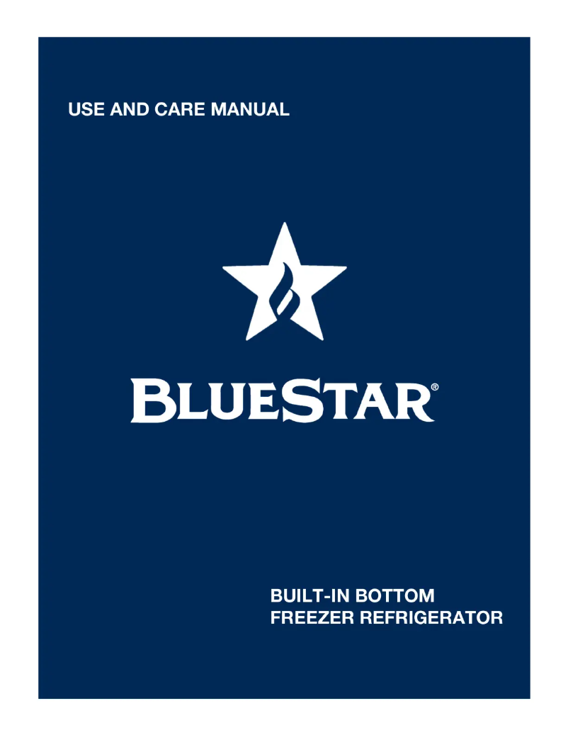 Page 1 de la notice Manuel d'utilisation et d'entretien BlueStar BBB36SSL2